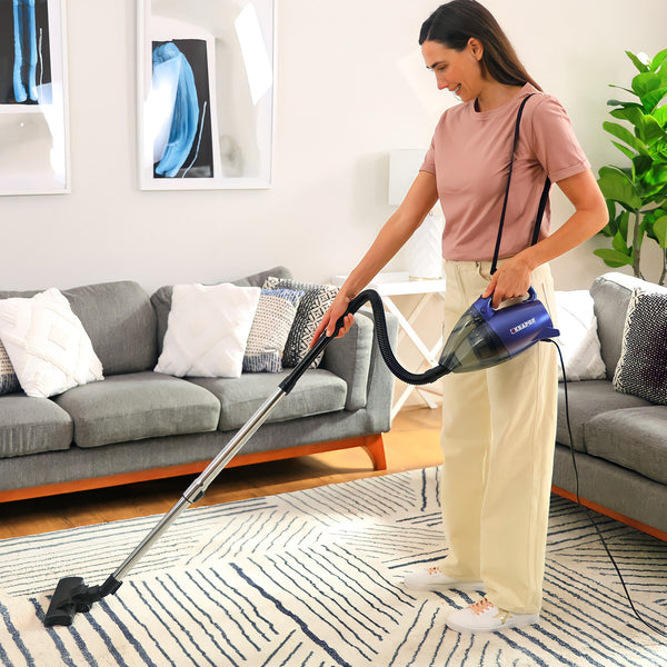 KRAPOF® Pocket Power Vac: The 2 in 1 Compact Powerful Vacuum and Blower + 4x BONUS Storage Bags