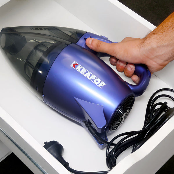 KRAPOF® Pocket Power Vac: The 2 in 1 Compact Powerful Vacuum and Blower + 4x BONUS Storage Bags