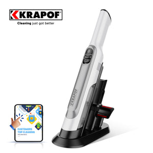 KRAPOF® Portable Super Slim Vac Mini Plus Handy Cordless Car Vacuum Cleaner
