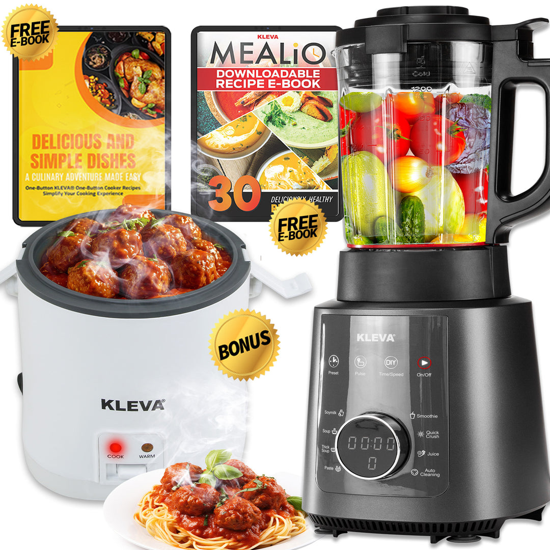 Mealio® Hot & Cold Blender Soup Maker and Smoothie Blender Kleva