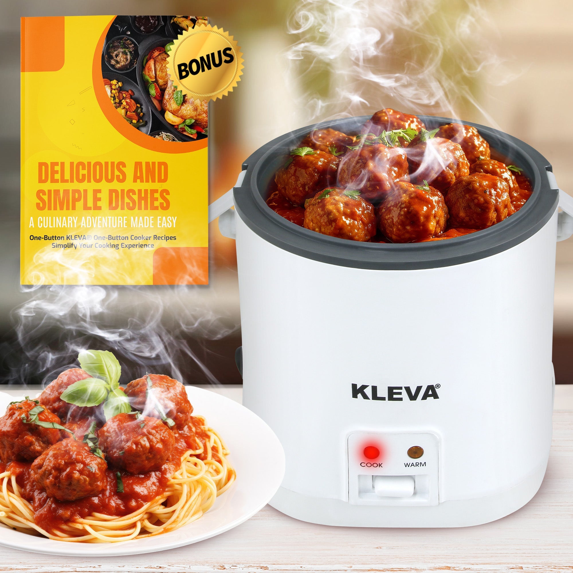 KLEVA® One Button 10-in-1 Mini Cooker TV Special