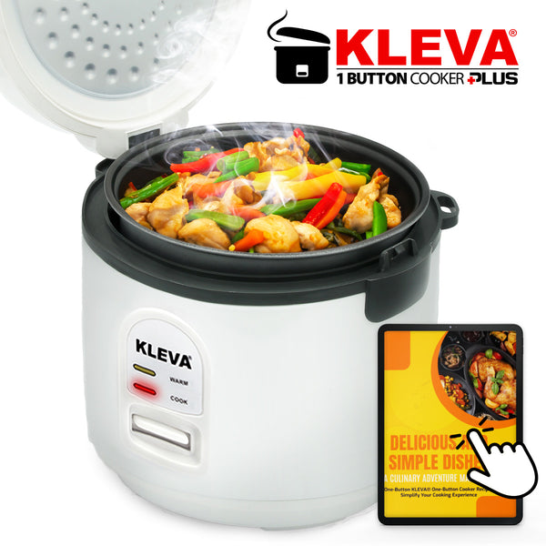 KLEVA® One Button 10-in-1 Cooker TV Special + BONUS Gifts + FREE Recipe eBook