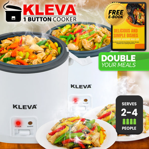 KLEVA® One Button 10-in-1 Cooker TV Special + BONUS Gifts + FREE Recipe eBook