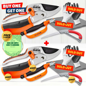 Kleva Quality Pruners Gardening Set Buy 1 Get 1 FREE WHILE STOCKS LAST