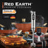 NEW Red Earth™ Premium Cookware 7pc Set + Mighty Mix™ 3-in-1 Blender Set + FREE E-BOOK