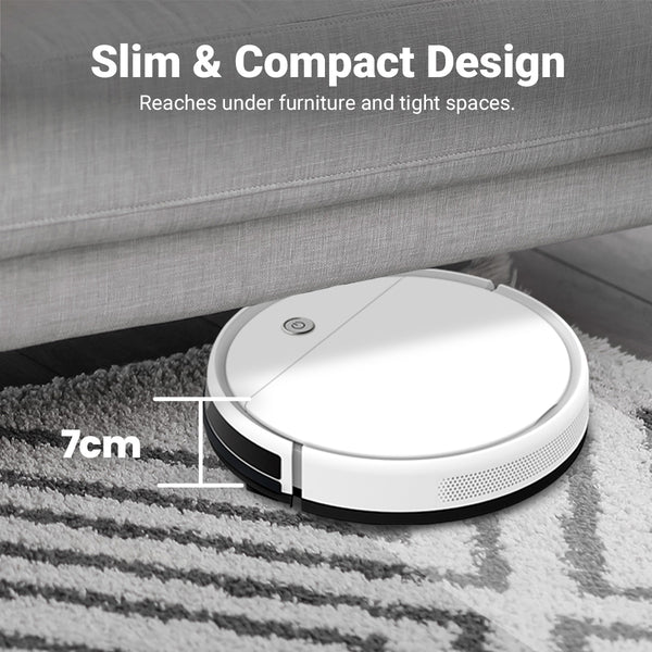 KRAPOF® Slim Robo Vac Super Quiet Robotic Vacuum Cleaner