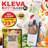 Kleva Safety Slicer™️ One-Push XL Vegetable Slicer + BONUS Peeler + Cooking E-Book