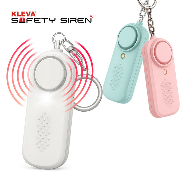 Kleva Safety Siren personal alarm with LED