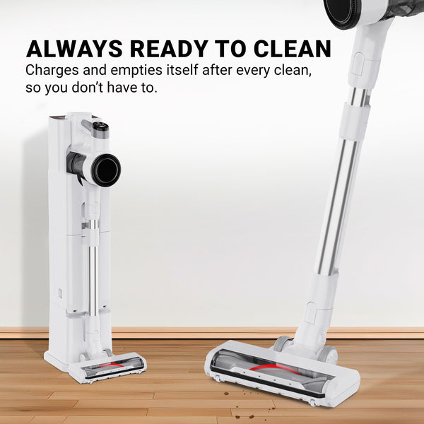 KRAPOF® Auto Clean Self Empty Slim Power Vac Cordless Stick Vacuum