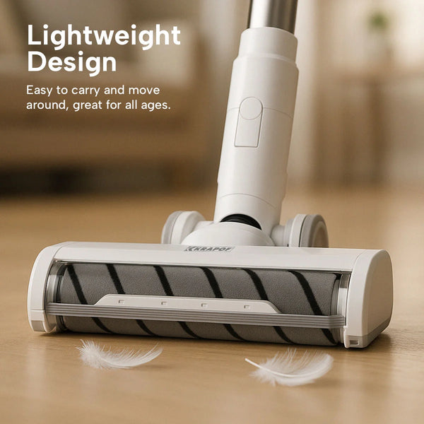 Lightweight cordless stick vacuum for easy everyday home cleaning