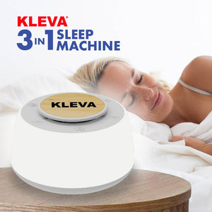 Kleva 3-In-1 Sleep White Noise Soother Sound Machine