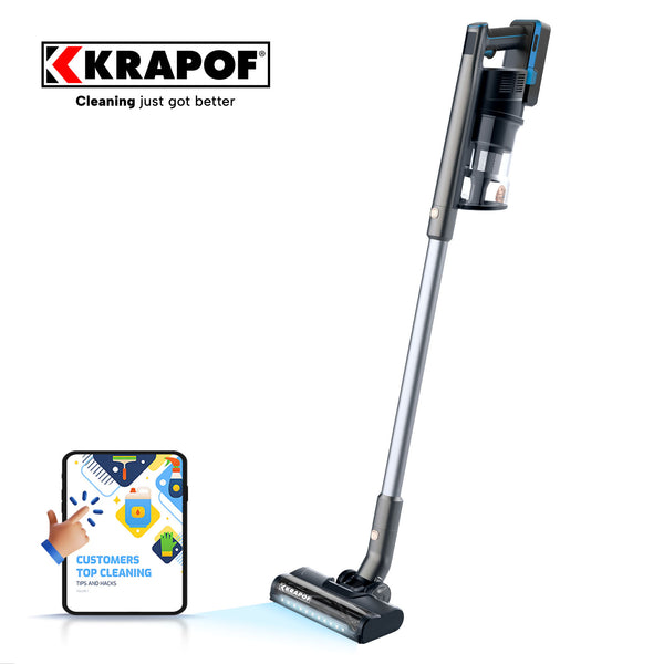 KRAPOF® Super Slim Lite Vac Cordless Stick Vacuum