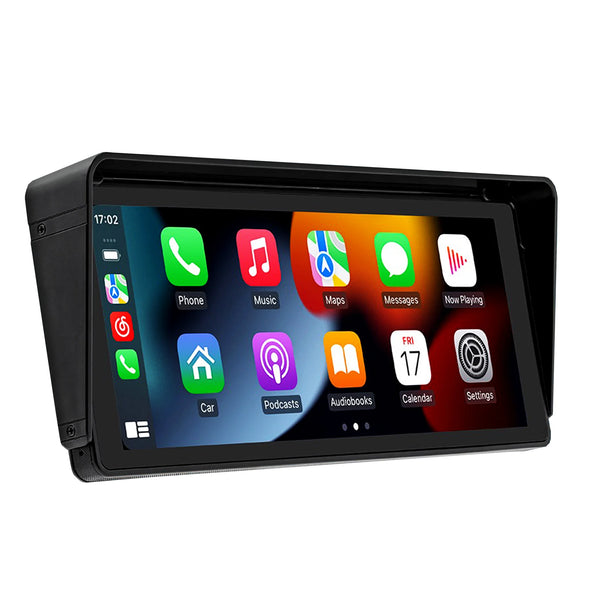 Kleva SmartPlay XL touchscreen car display with Apple CarPlay style interface