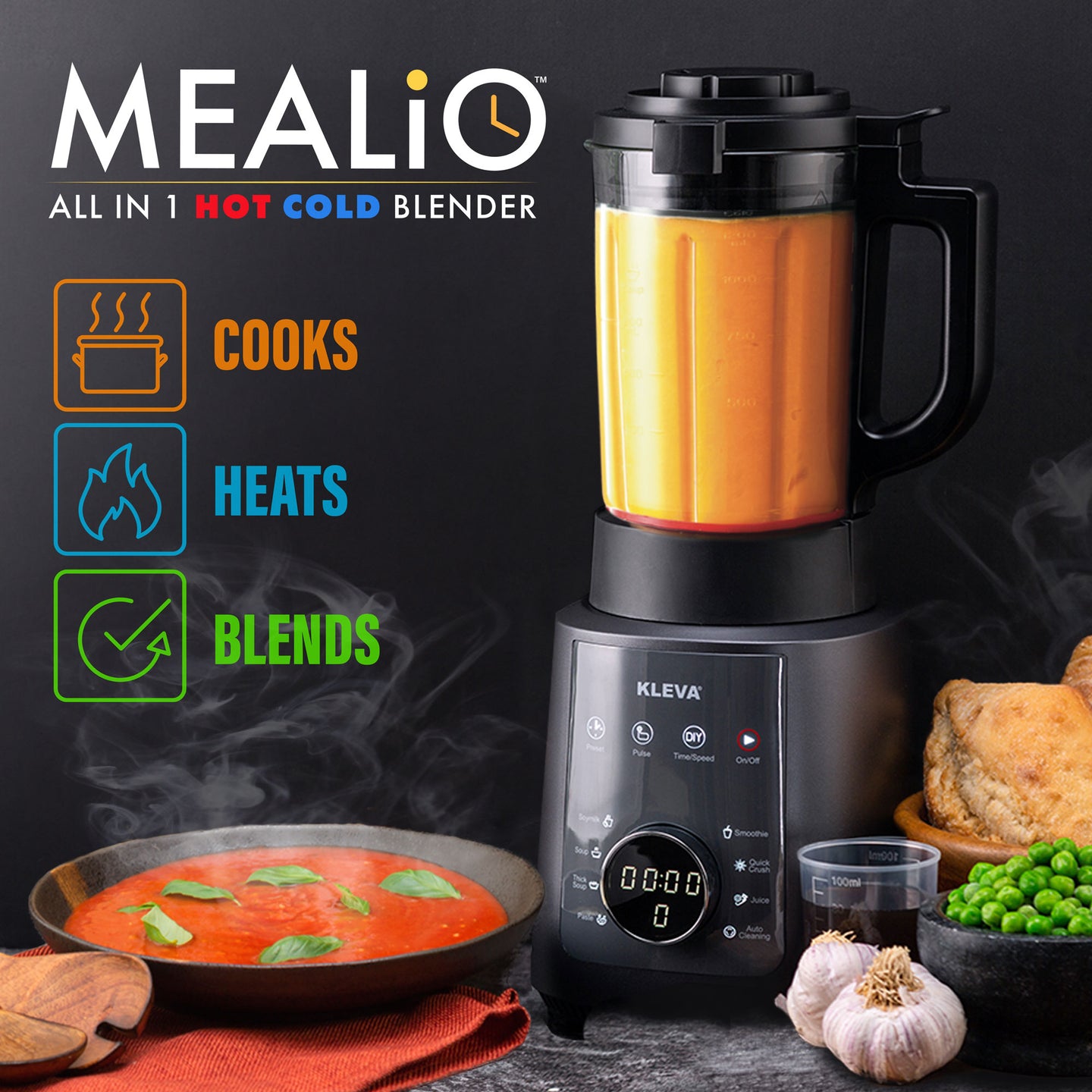 Mealio™️ Hot & Cold Blender Shop Kleva Range Today Kleva Range