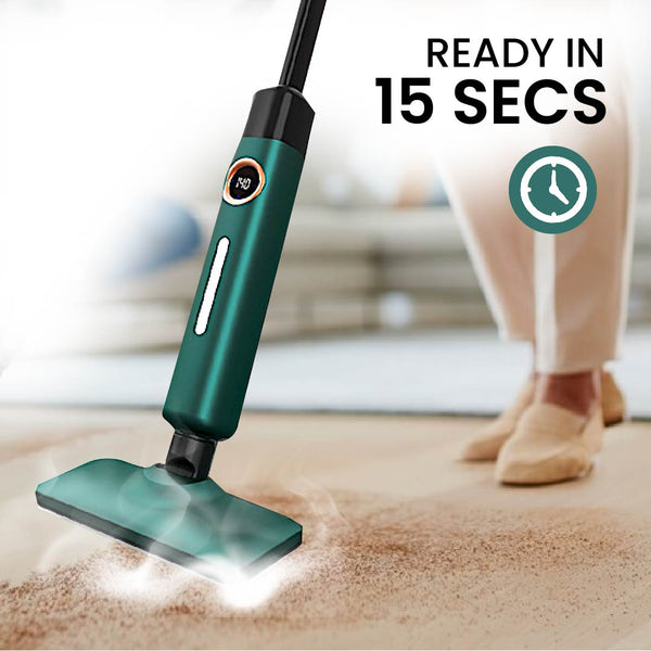 Kleva® Steamer Mop Powerful Steam Cleaning Solution Eliminating Germs