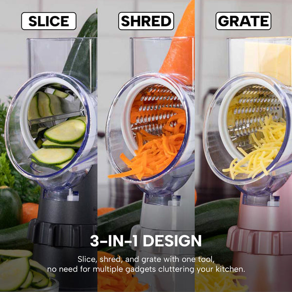 Kleva Sumo Slicer® XL NEW Improved Design + 3 Interchangeable Drums - New Colours!