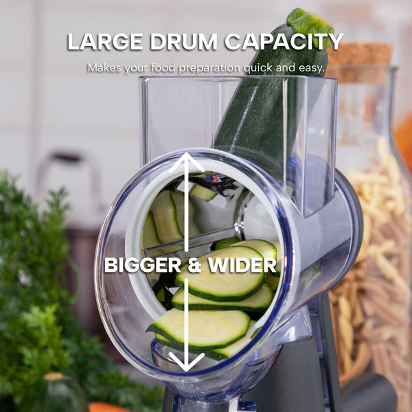 Kleva Sumo Slicer® XL NEW Improved Design + 3 Interchangeable Drums - New Colours!