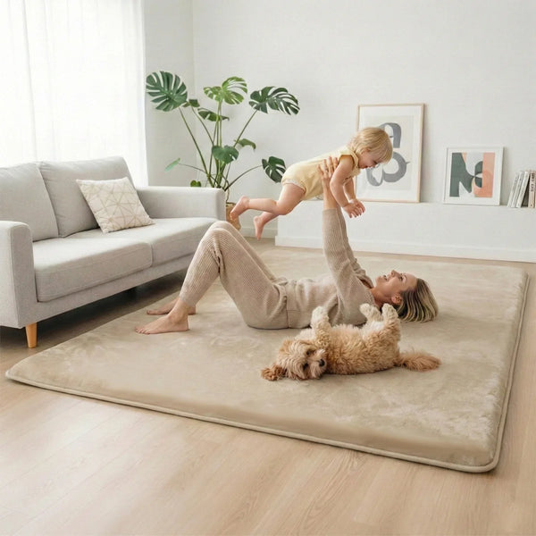 Family friendly tatami floor mat japanese bed alternative, soft floor tatami mat for baby play area