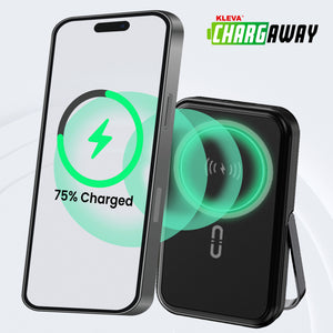 ChargAway 6-in-1 Compact Wireless Power Bank Fast Charge all devices in 30 minutes