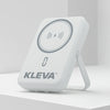 Kleva wireless charging pad on a light gray background