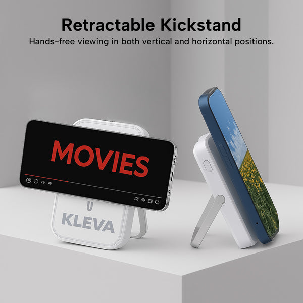 ChargAway 5-in-1 Compact Wireless Power Bank 10000mAh Fast Charge all devices in 30 minutes