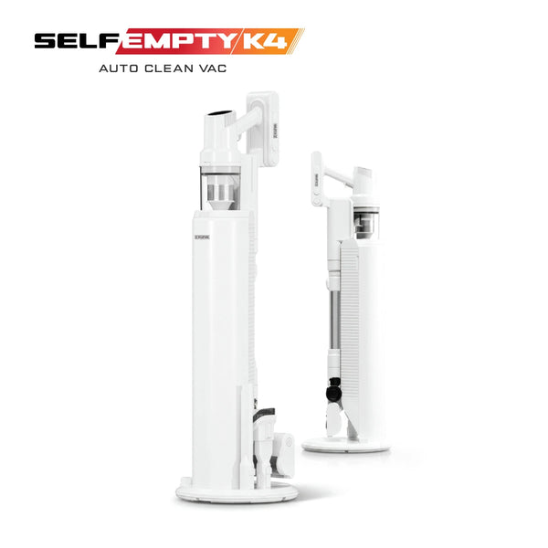 KLEVA® Self Empty Vac K4 - Slim Cordless Stick Vacuum