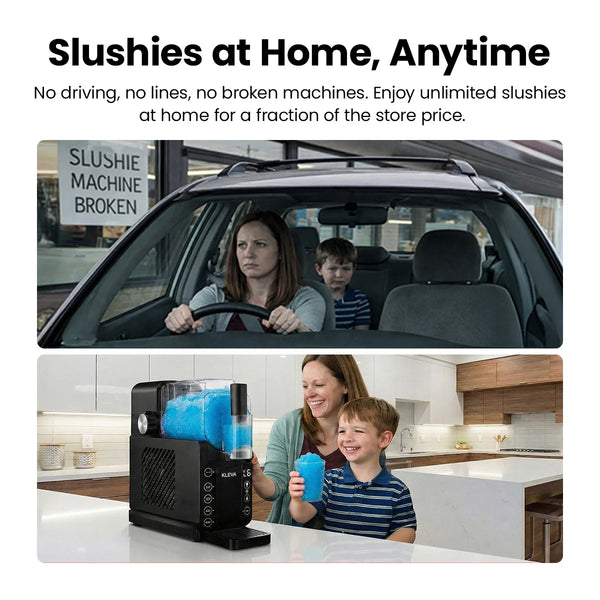 Slushies at home anytime with broken store machine comparison