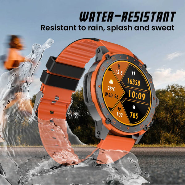 Advanced Smart Sport Watch Fitness Tracker for Active Lifestyle - Compatible with Android iOS