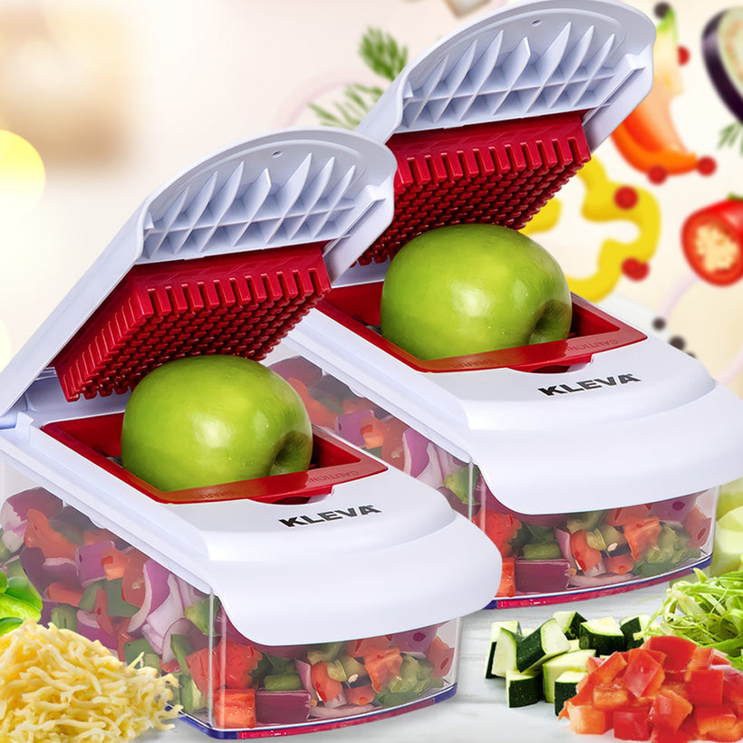 Buy 1 Get 1 FREE Kleva Cube Cutter Compact Vegetable Cutter – Kleva ...