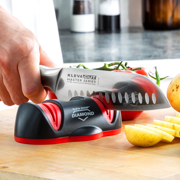 Kleva Sharp® Diamond The World's Best Sharpener Containing REAL Diamonds! Kitchen Knives Kleva Range   