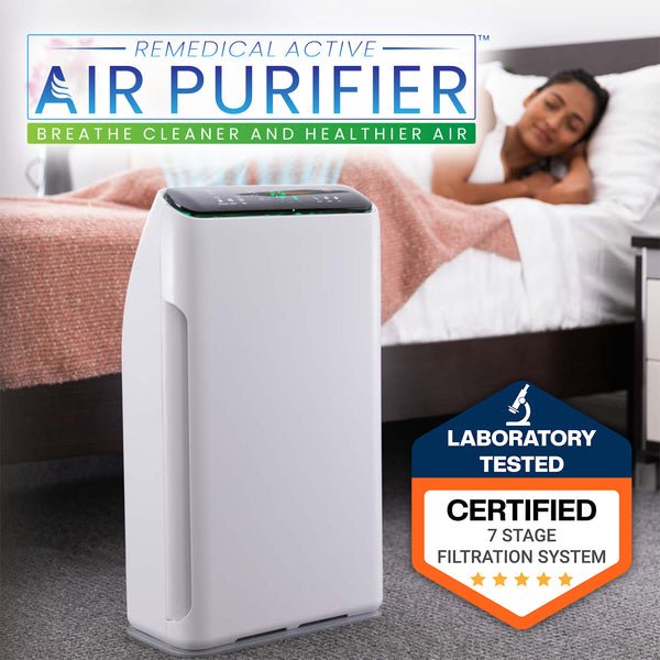 Remedical® Active Air Purifier Removes Viruses, Mould, Bacteria, Odours & More! + FREE Bonus Gift TV Offer Kleva Range - Everyday Innovations   