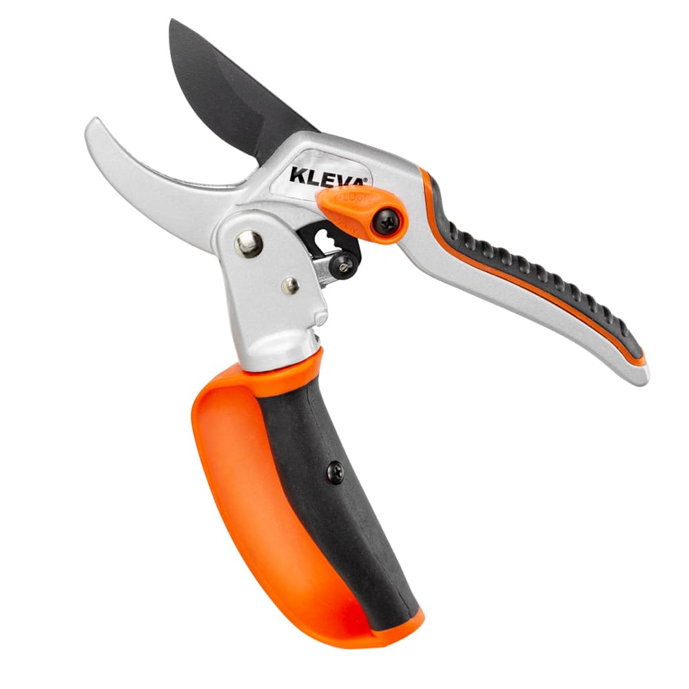 Kleva Precision Pruners AutoRotating Ratchet Shears For All Garden