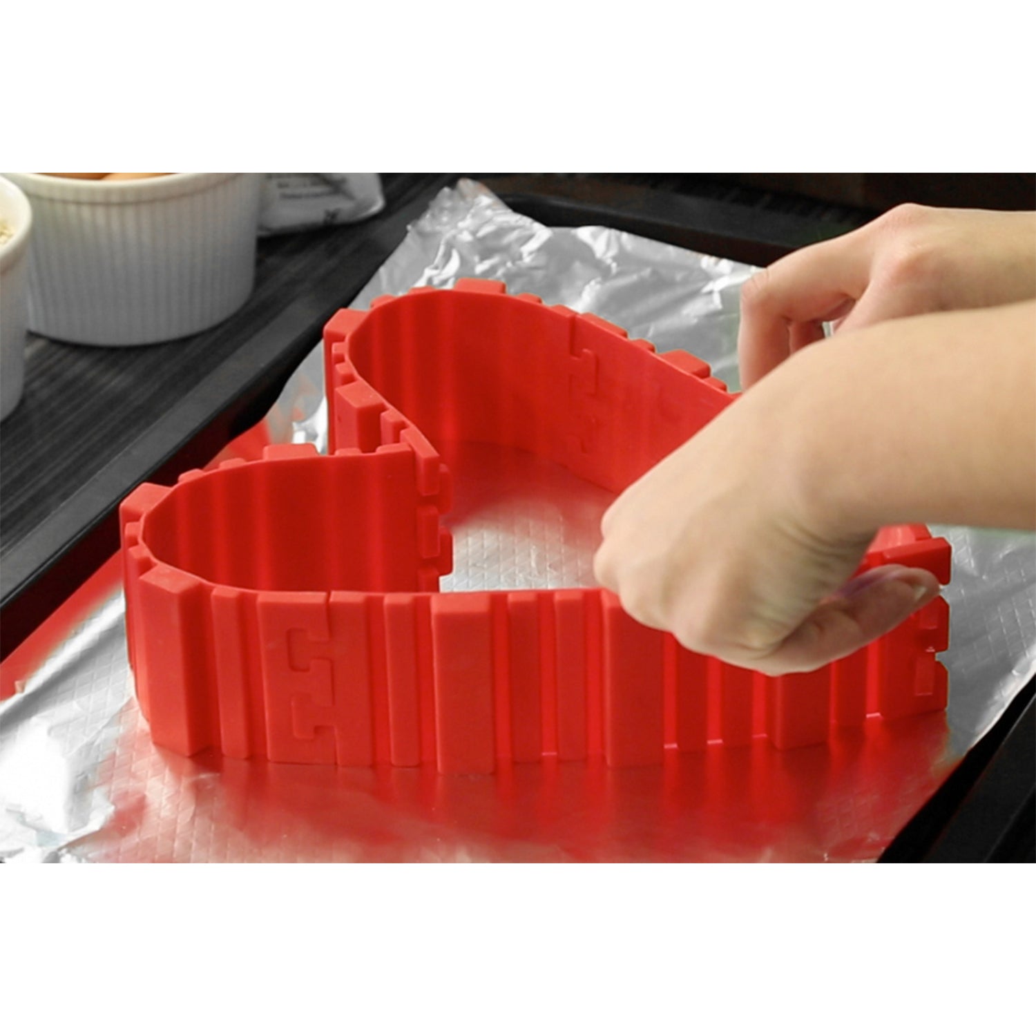 Buy Flexible Silicone Cake Molds Square Heart Round Cake Baking Mold 1 pc  Online