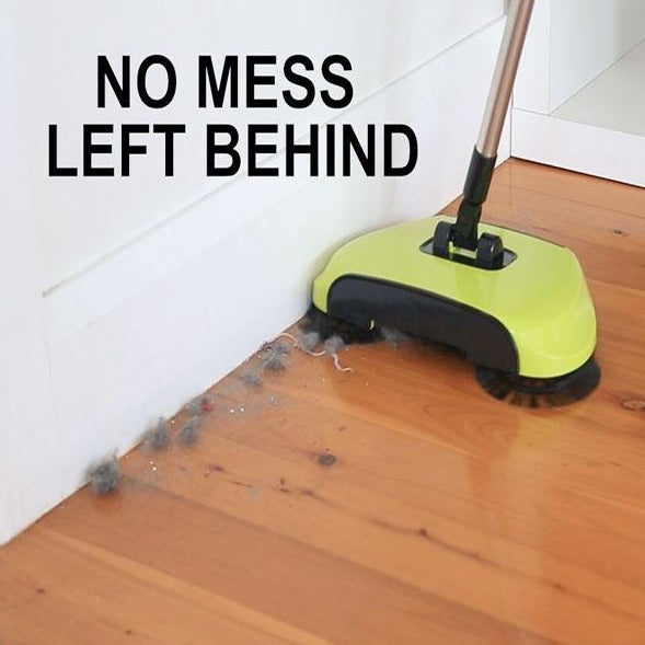 Swifty Sweep® The Spin Broom And Dustpan In 1 - Perfect For All Hard Floors! UPSELL Kleva Range   