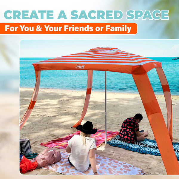 Beach Cabana Comfort Meets Style: Create A Shady Paradise Protected From Solar Rays  Kleva Range - Everyday Innovations   