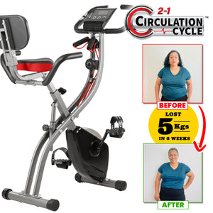 Half Price: Circulation Cycle® Exercise Bike - Get Fit While Seated At Home Health & Fitness Kleva Range   