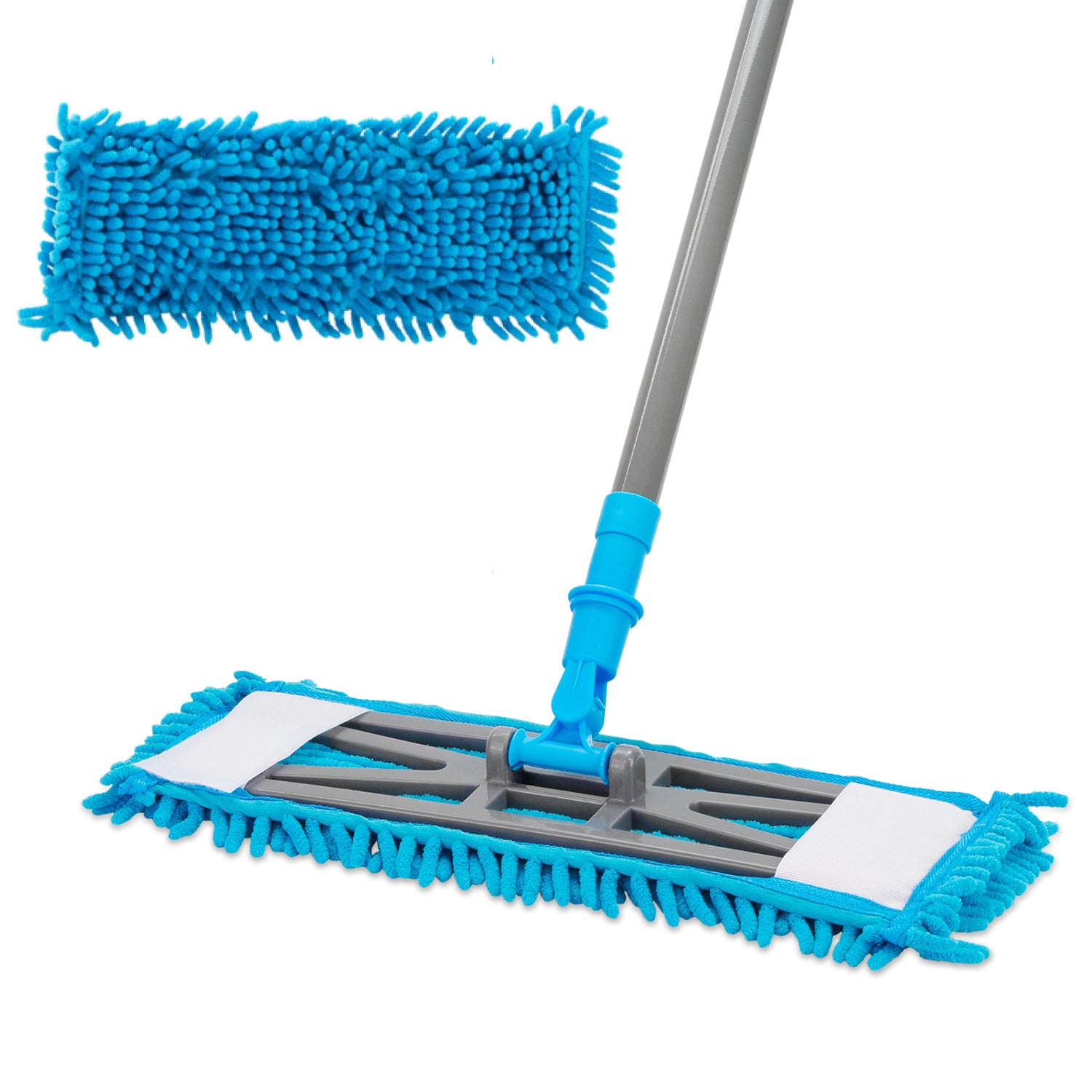 Super Absorbent Chenille Mop - Tackle Wet & Dry Spills And