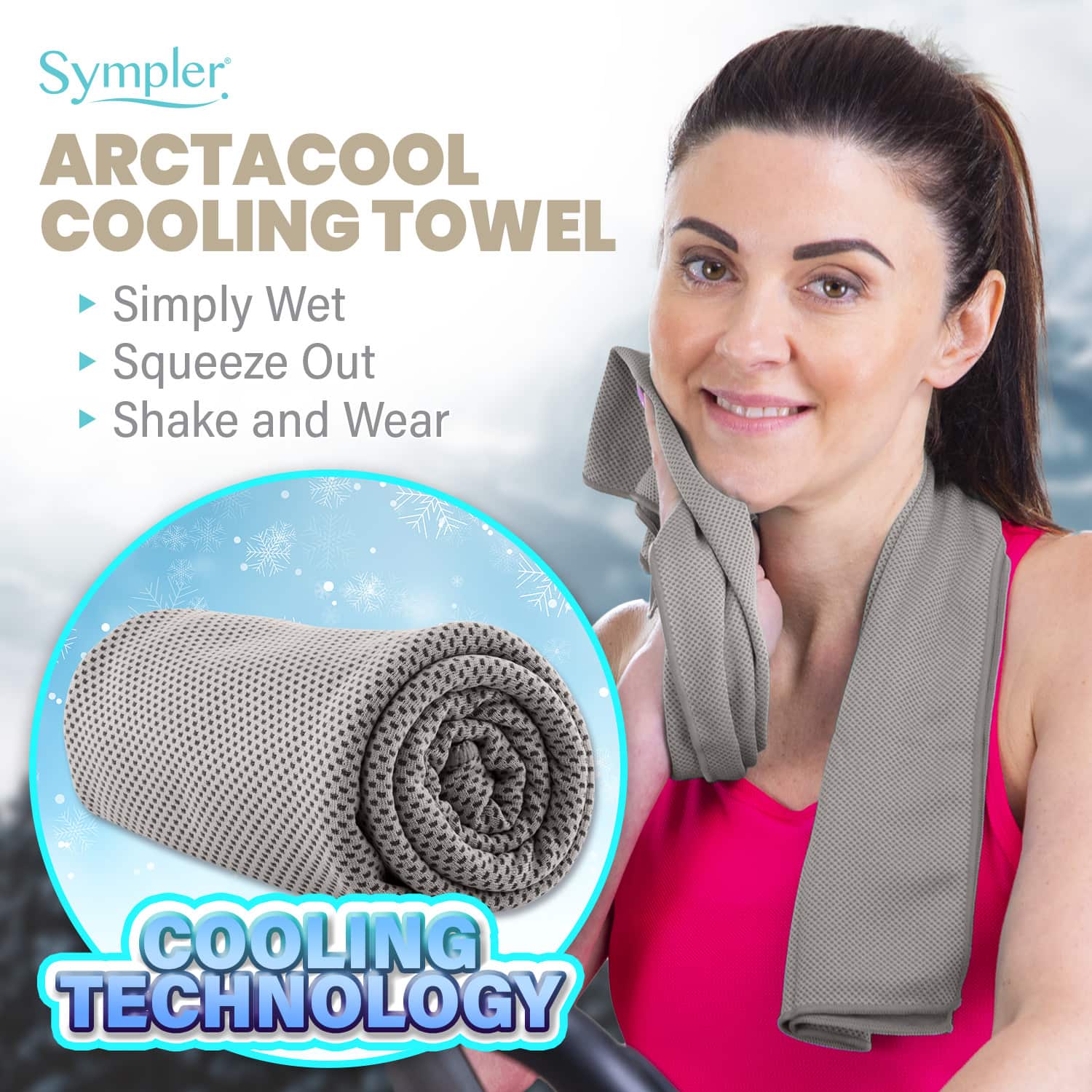 ArctaCool® Cooling Towel - Beat The Heat and Stay Cool & Refreshed! – Kleva  Range - Everyday Innovations