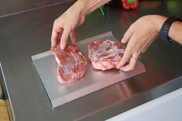 Defreezi® Defrosting Tray De-Thaw Meat + Frozen Food Up To 5x Faster! Defrost Kleva Range   