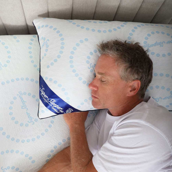 Super Sleeper Pro Adjustable Pillow With Cooling Technology - TV Double Offer! Pillow Kleva Range - Everyday Innovations   