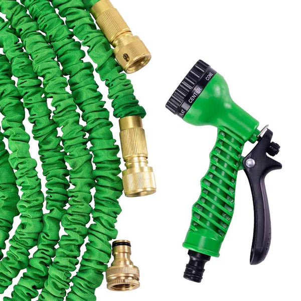 Expandable Garden Hose 7 Spray Modes and Brass Connectors UPSELL Kleva Range - Everyday Innovations   