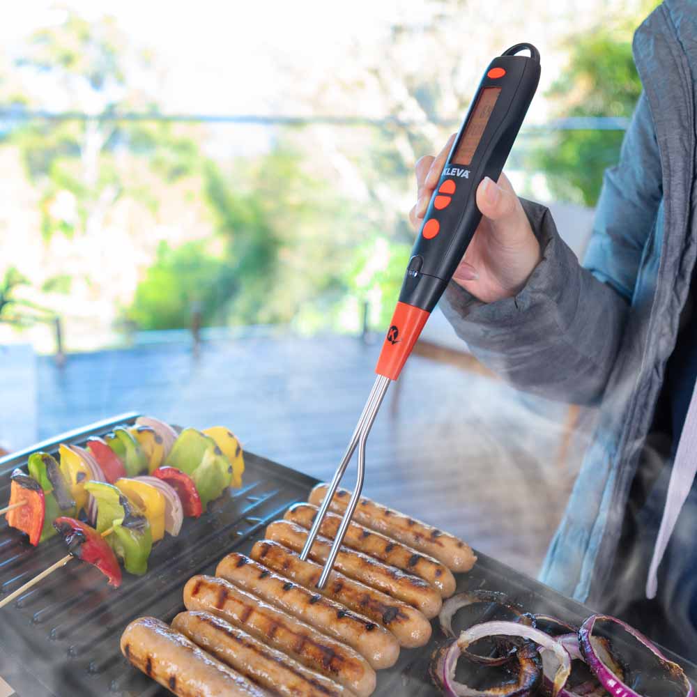 KLEVA Flavour Fork™ Digital BBQ Fork To Guarantee Tender Meats Kleva
