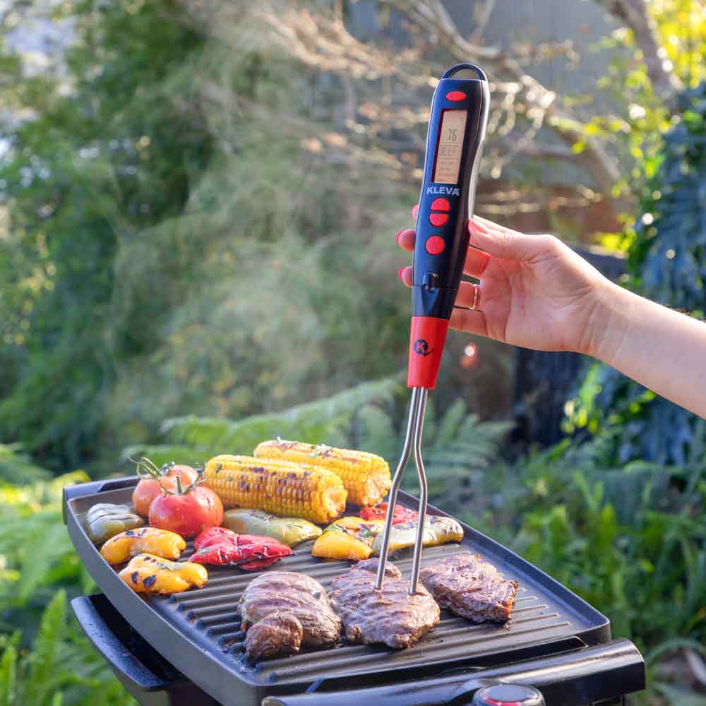 Fork Maker KLEVA Flavour Fork™ Digital BBQ Fork To Guarantee Tender Meats – Kleva ...