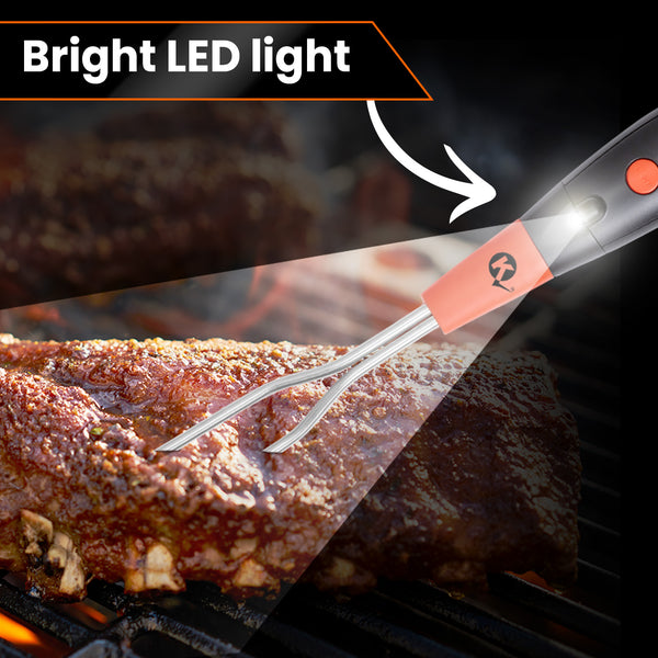 KLEVA Flavour Fork™- Digital BBQ Fork To Guarantee Tender Meats BBQ Tool Kleva Range - Everyday Innovations   