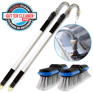 Gutter Cleaner PRO - Telescopic, Pressure Cleaner To Instantly Clear Your Gutters! TV Offer Kleva Range Gutter Cleaner PRO Double Offer  