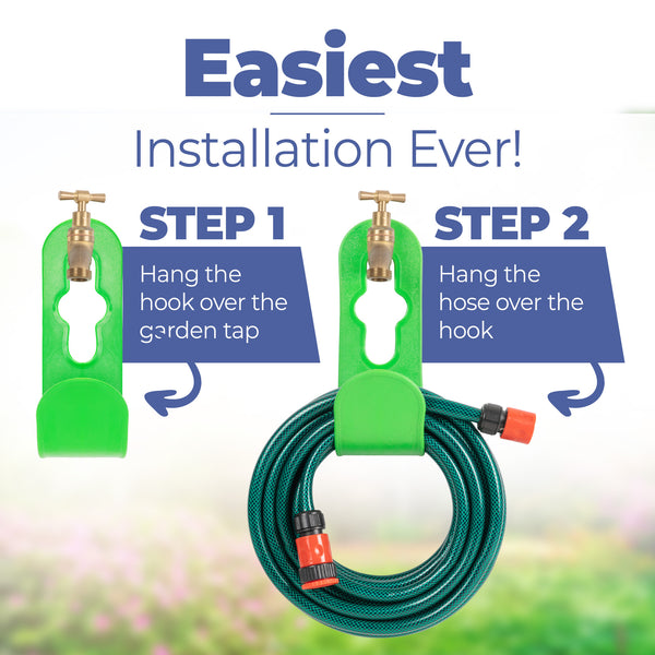 The Kleva Hose Hook- A Tangle-Free Organising Solution