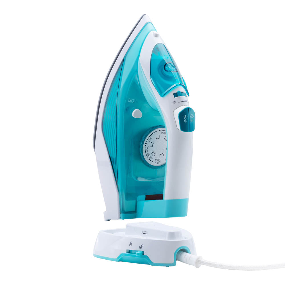 NEW QuickPress™️ IronLite Corded & Cordless Iron + BLUE IRON COVER & FREE POSTAGE  Woolworths Marketplace   