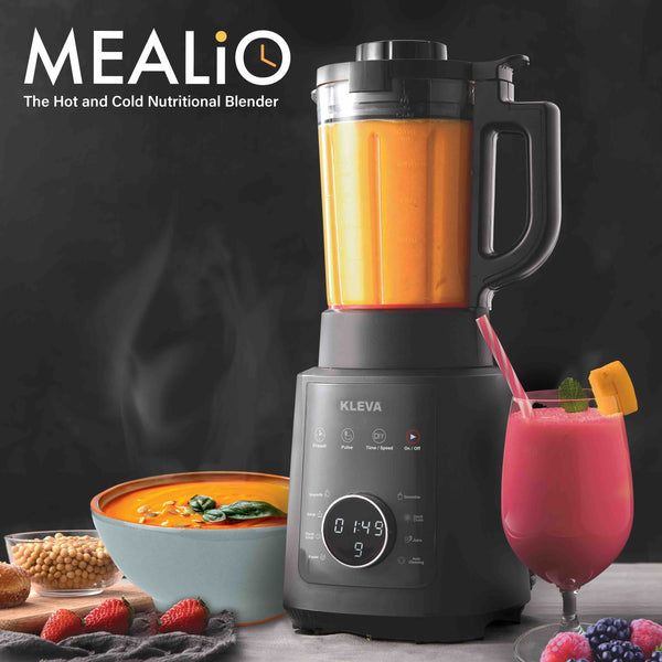 Mealio® Hot & Cold Blender - Professional Soup Maker & Smoothie Blender in 1! + FREE GIFTS TV Offer Kleva Range - Everyday Innovations   