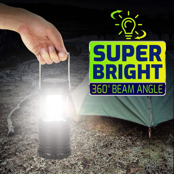 Adjustable Tough Lantern With 30 Powerful LED Lights gardening and outdoor Kleva Range   