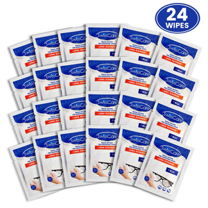 Quick Drying Pre-Moistened Lens Cleaning Wipes - 24 Pack Cleaning Kleva Range - Everyday Innovations   